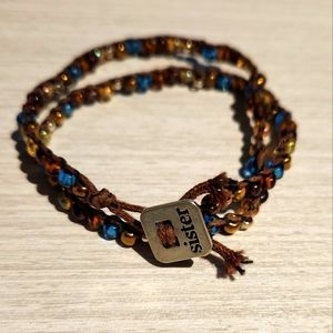 Sister Wrap Bracelet EUC